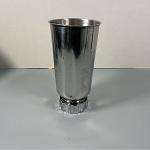 Hamilton Beach 32oz Stainless Steel Mixing Container Milkshake Cup for Blender.